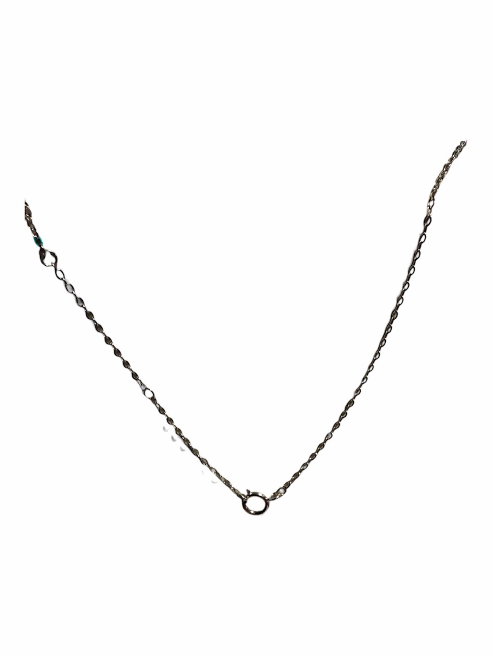 GRA Moissanite Silver Pendant Necklace - Black Center Stone - Picture 4 of 5